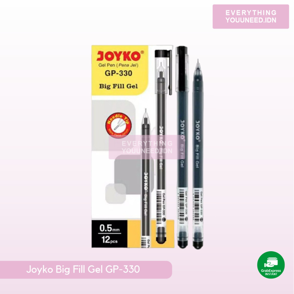 

Joyko Pena Hitam & Biru Big Fill Gel GP-330