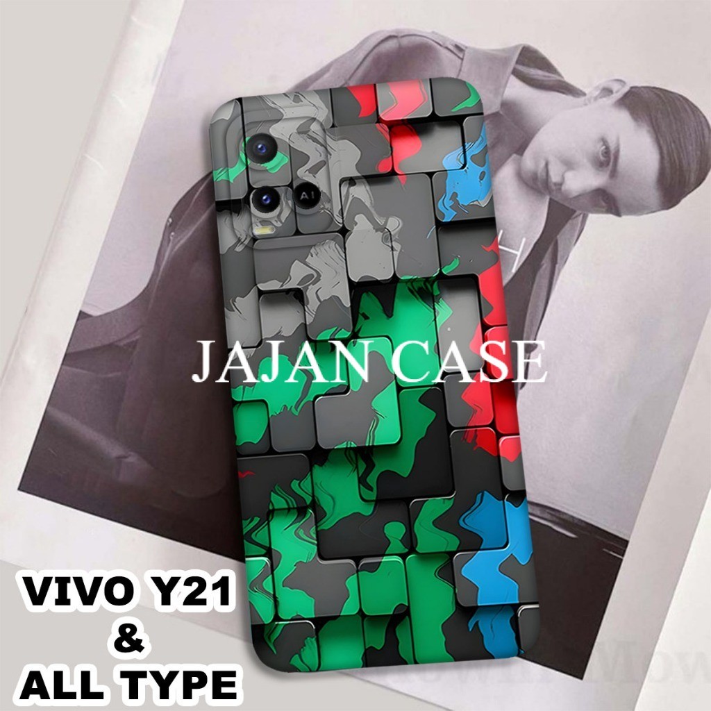 (10) Softcase karet Hp VIVO Y21/Y21A/Y21S/Y21T/Y33S | Case Abstrak | Case VIVO Y21/Y21A/Y21S Y21T/Y3