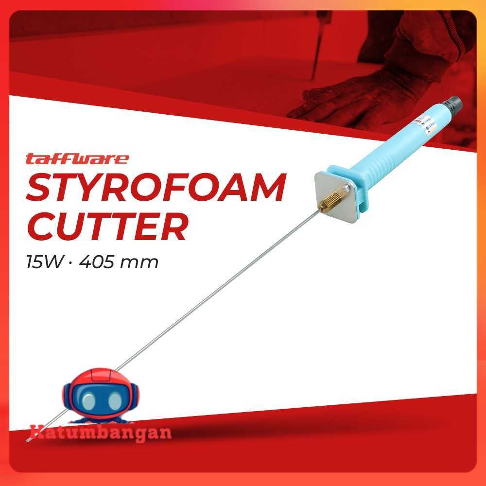 

Taffware Pemotong Busa Polystyrene Styrofoam Cutter 15W 405mm - CT25