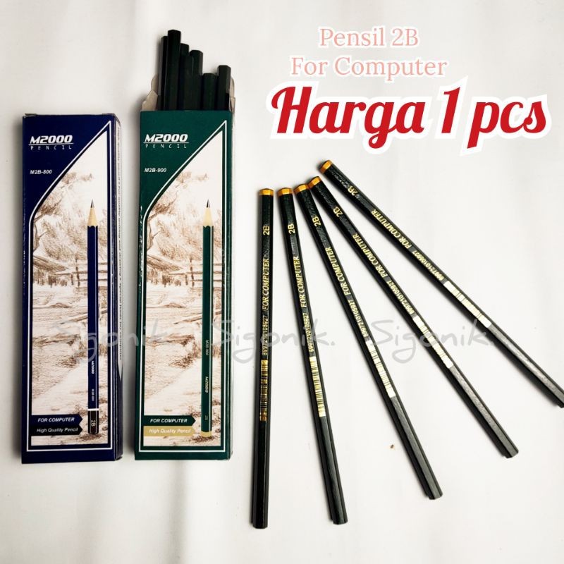 

Pensil Kayu 2B M2000 Pencil Promo Murah Sekolah Kuliah Kantor Alat Tulis dan Gambar