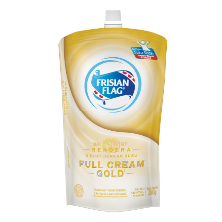 

Frisian Flag Bendera Full Cream Gold 280gr - FDY