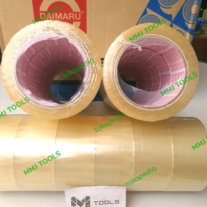 

Plakban Bening DAIMARU 2" - DAIMARU Lakban Bening Tebal 2