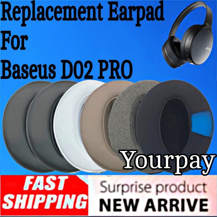 Earcup Busa Earpad Headphones Baseus Encok D02 PRO - Busa Baseus D02pro Foldable