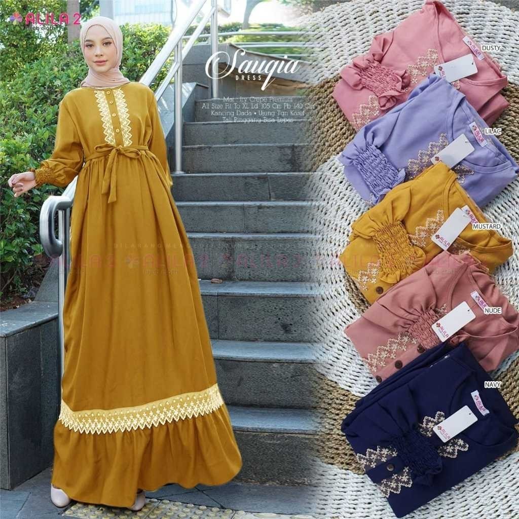 TERMURAH SAUQIA DRESS by AL FASHIONILa2