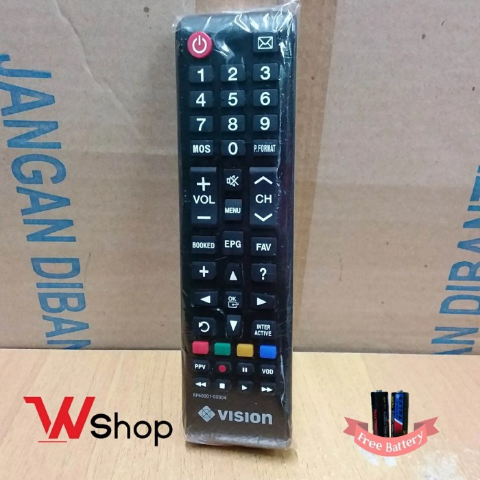 REMOT REMOTE RESIVER PARABOLA MNC VISION, INDOVISION