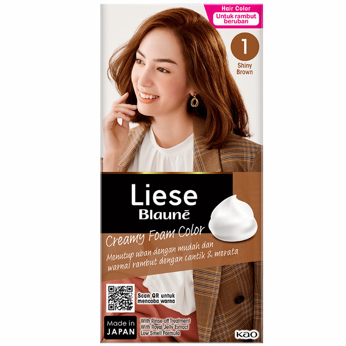 Liese Blaune Creamy Foam Color - Ash Brown