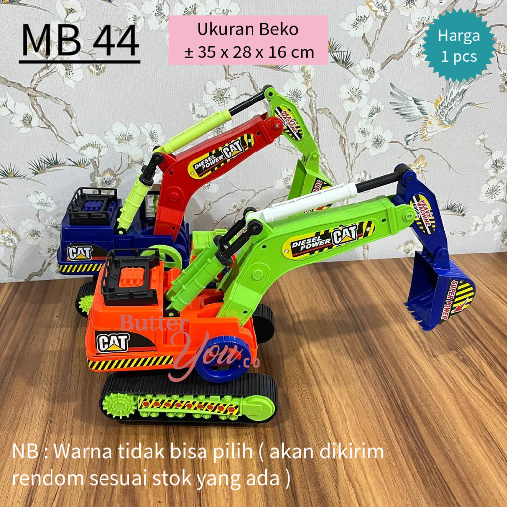 Mainan Truck Exvacator / Mainan Truk Beko / Mainan Beko Jumbo / Truck Beko Jumbo