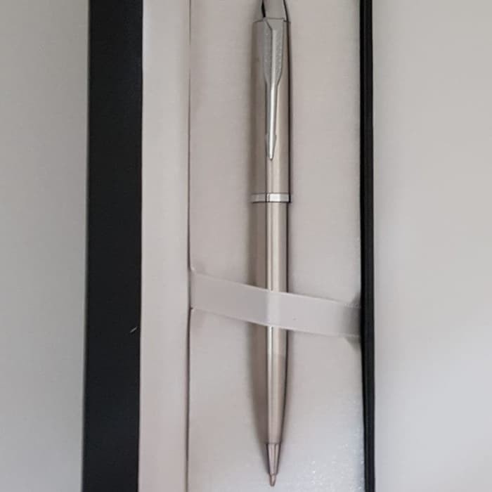 

[Promo]-BEST SELLER Pen Metal Promosi Model Parker TW Sonnet Stainless CT