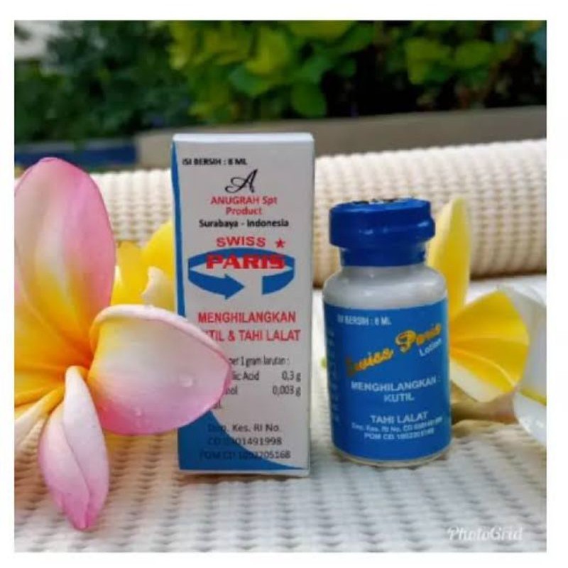 [ COD ] Salep Penghilang Tahi Lalat Dan Kutil Leher Papiloma Swiss Paris Whitening Lotion Original T