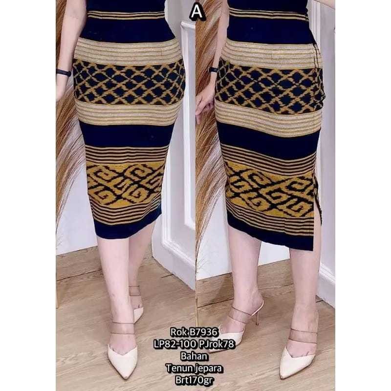 ROK PAKAIAN WANITA TENUN / ROK TENUN ETNIK WANITA