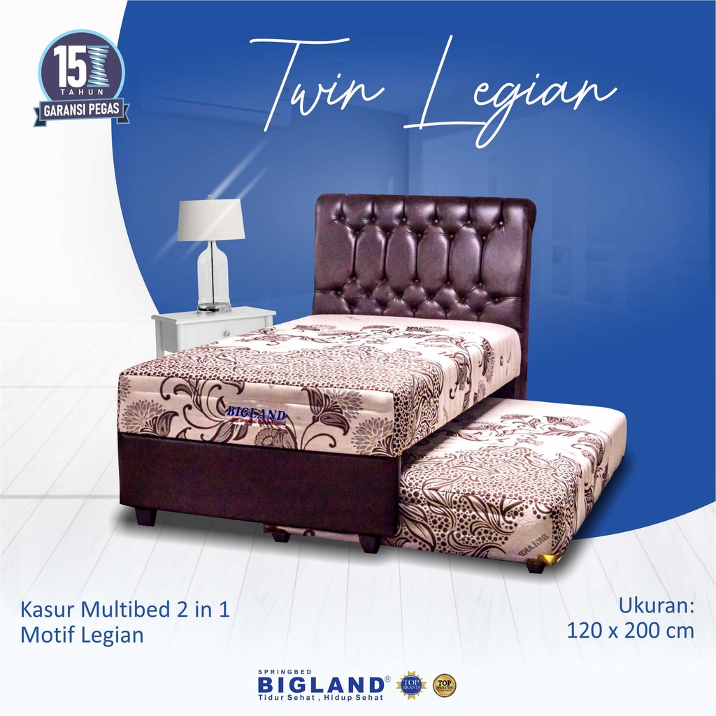 [Khusus Jateng] Bigland - Springbed Twin Legian Furniture