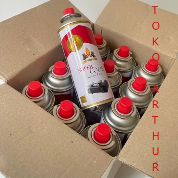 

TOOL AND SPAREPART SUPER COOK GAS KALENG KOMPOR PORTABLE 235g