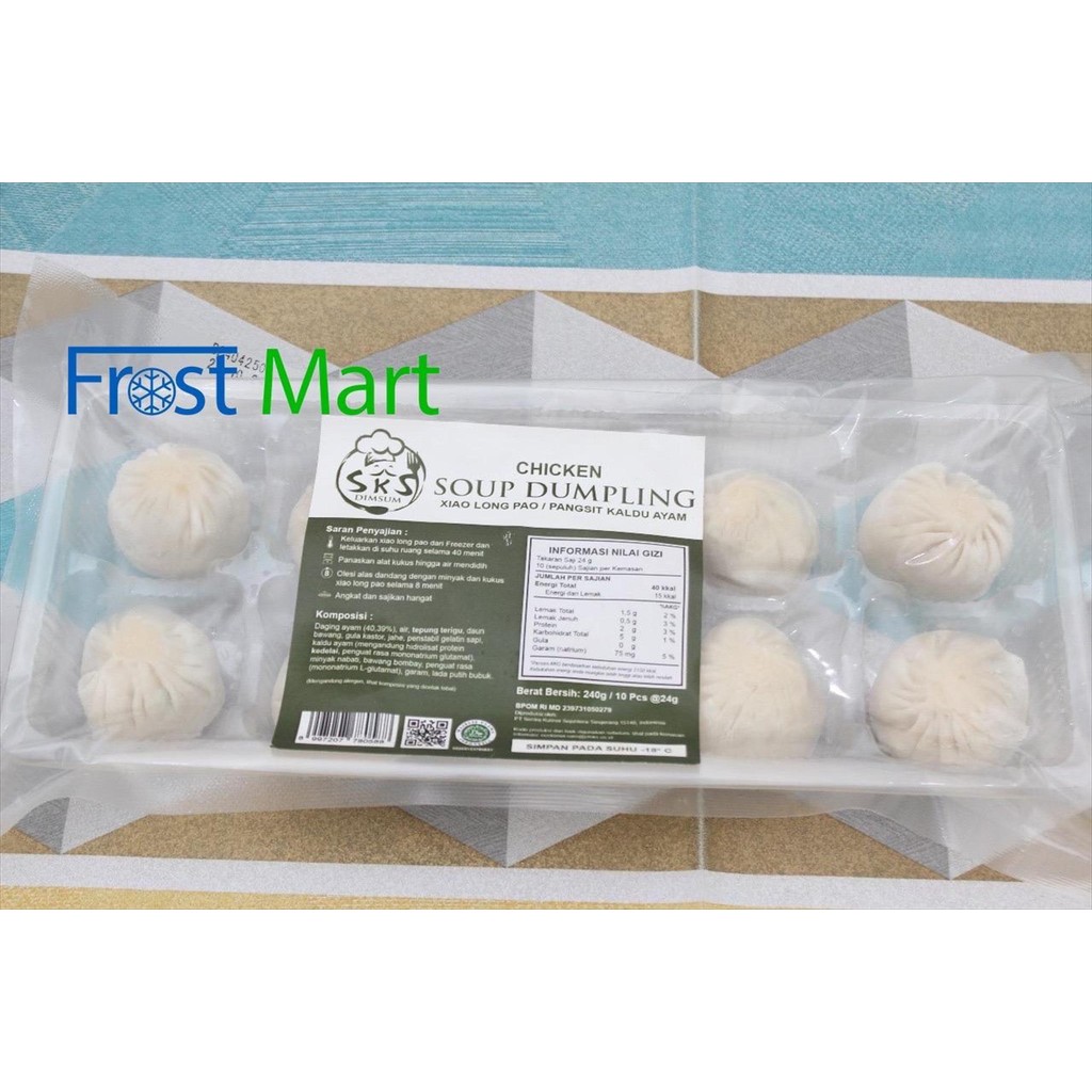 

Dimsum Xiao Long Bao SKS Frozen - isi 10pcs
