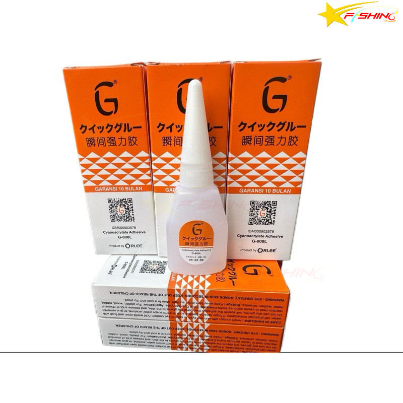 

Starsfishing Super Kuat Lem G Korea Lem Ori Cair Super Glue Cepat Kering