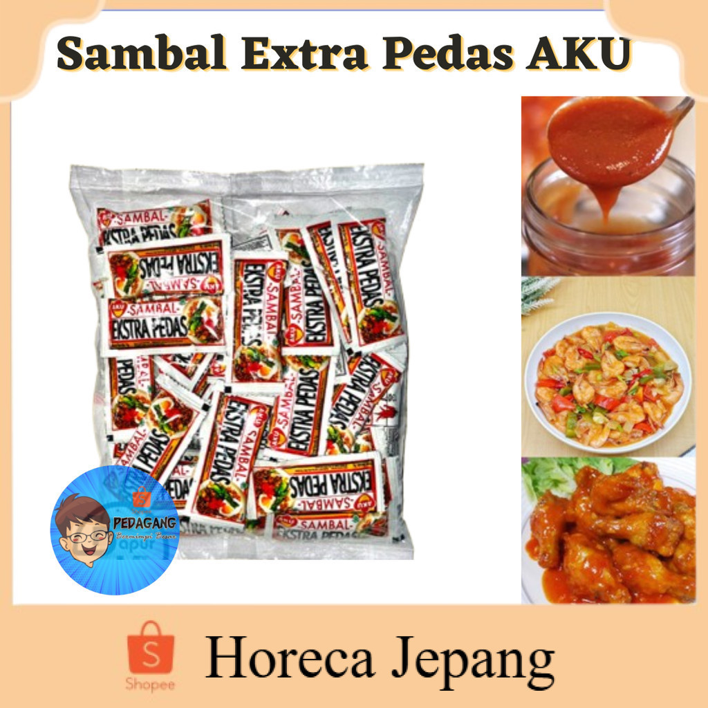 

Sambal Extra Pedas AKU Sachet 9G Sambal Extra/ Sambal
