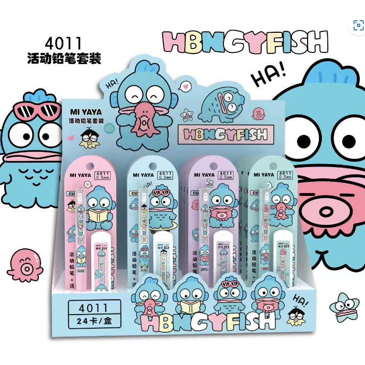 

Pensil mekanik Free refill labubu capybara