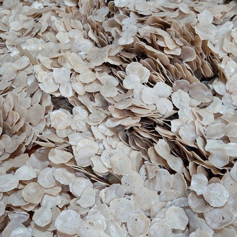 

500gr Kerupuk Upil Mentah Krecek Krupuk Goreng Pasir Rasa Bawang