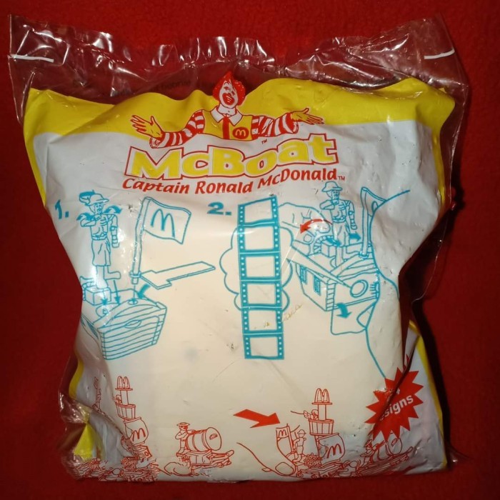 KY562 Captain Ronald McBoat McDonald Happy Meal MC Donalds | VINTAGE RARE