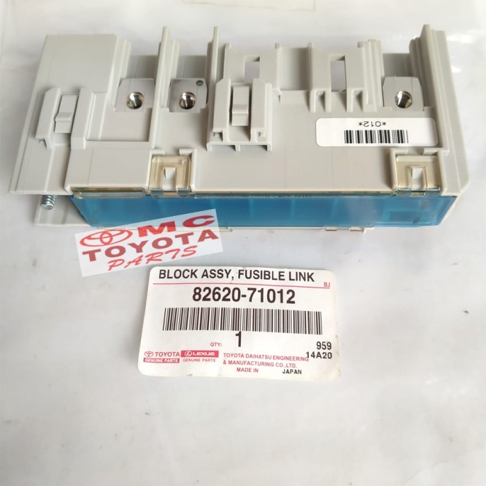 Baru Block Fusible Link Kotak Sekring Fuse Box Innova Hilux Fortuner Terlaris