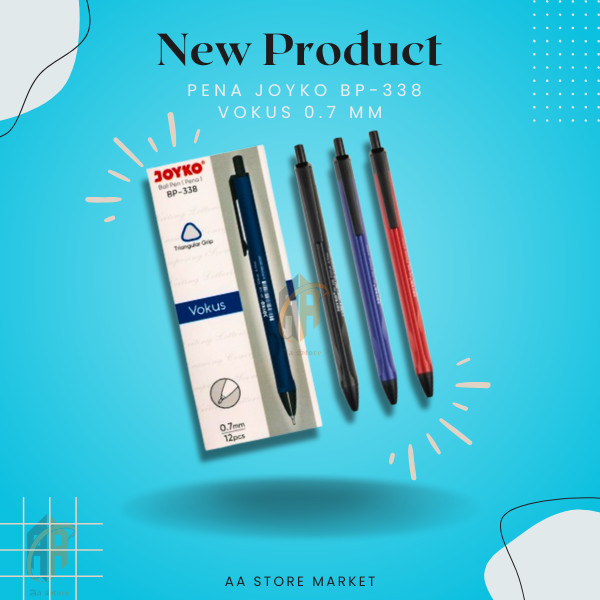 

Ball Pen Pulpen Pena Joyko BP-338 Fokus 0.7 mm