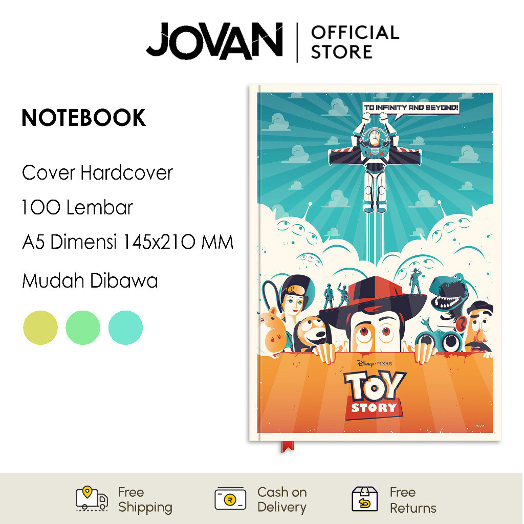 

Notebook Hardcover Custom Toy Story 20 Buku Tulis Catatan Note Agenda Planner Jurnal Diary Notebook Anime