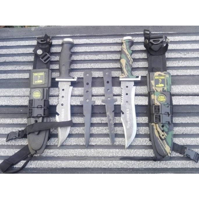 mp117 new 2025 HOT SALE Pisau Sangkur Komando KING COBRA