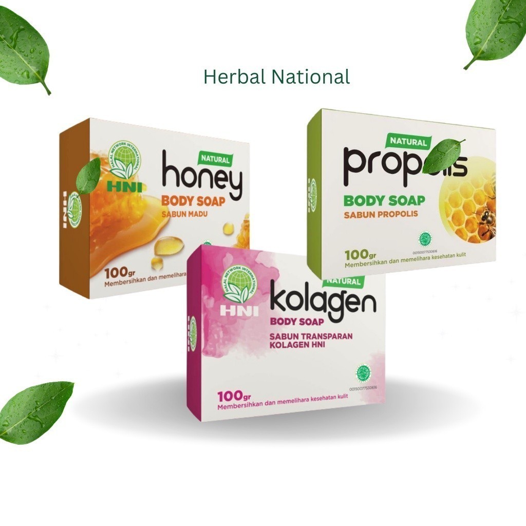 

NEW ORIGINAL Sabun Kolagen / Madu / Propolis - Herbal Kecantikan Alami