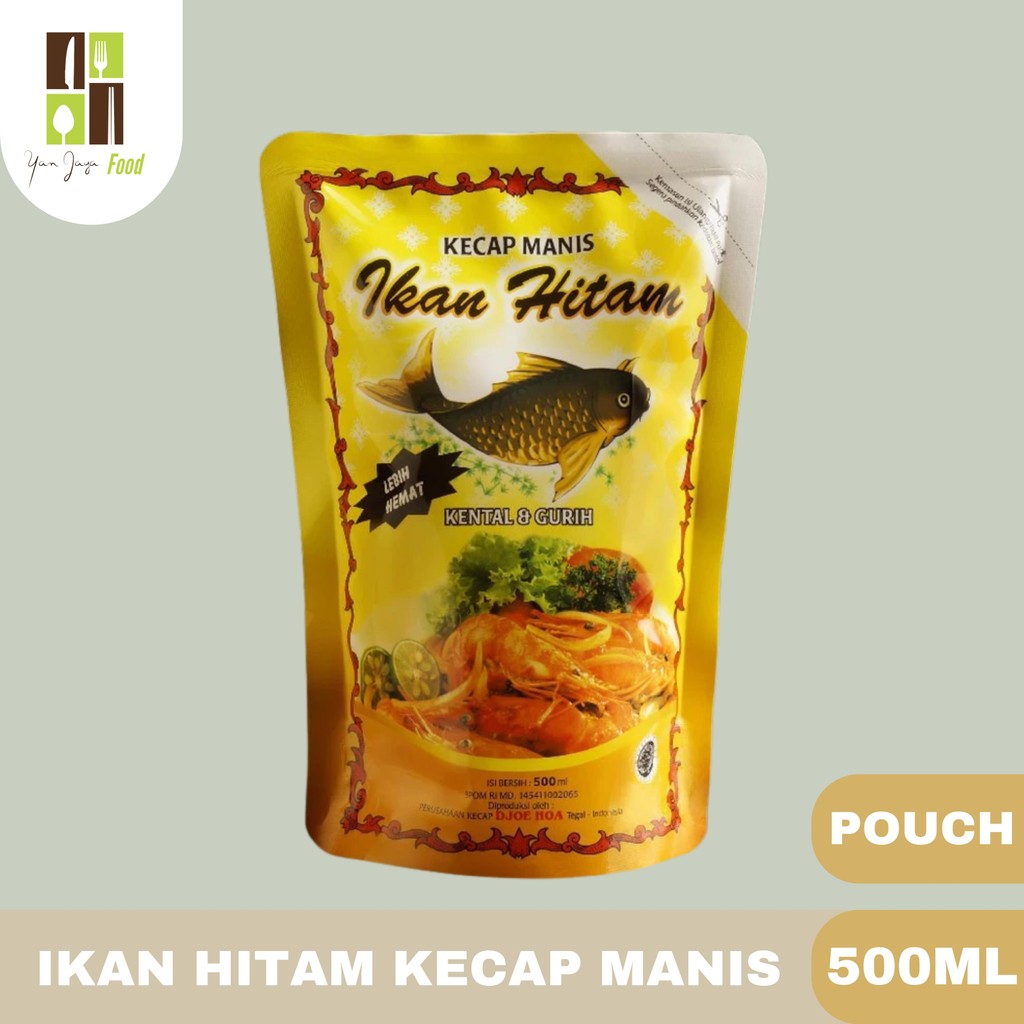 

Djoe Hoa Kecap Manis Cap Ikan Hitam Kemasan Refil 500ml
