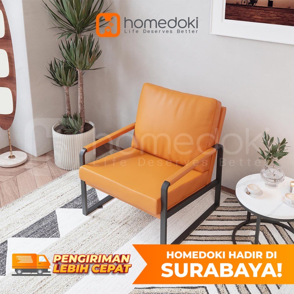 Homedoki Surabaya- Kursi Sofa / Sofa Ruang Tamu / Kursi Santai /Kursi Sofa Ruang Tamu / Kursi Santai