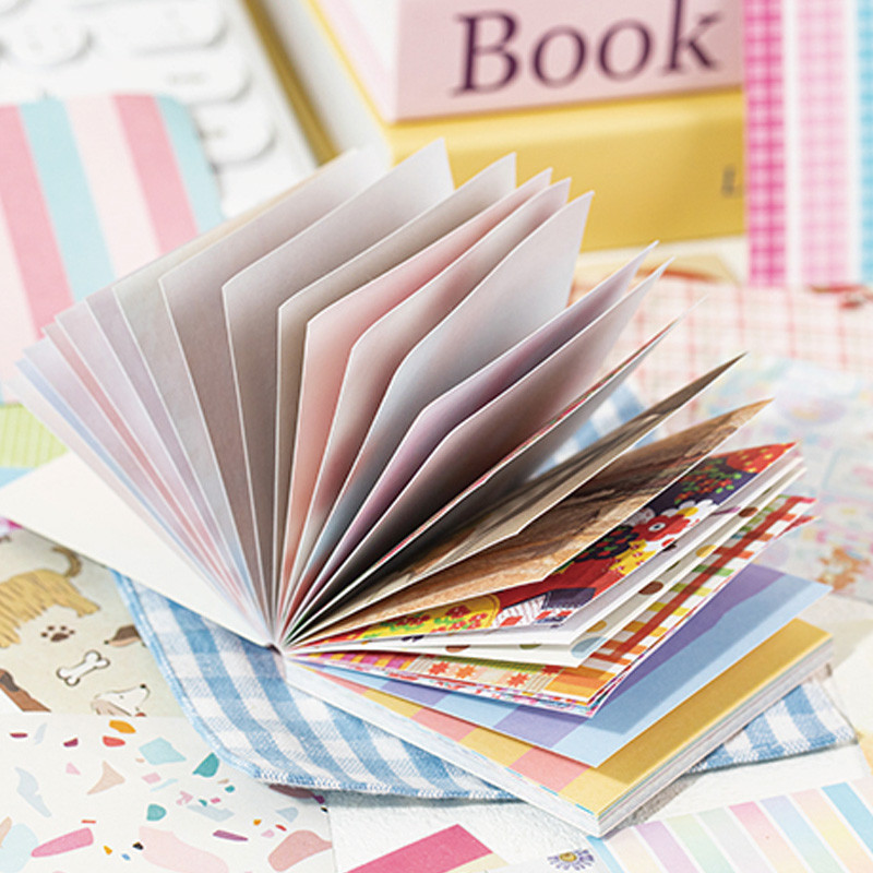 

Mr Paper 4Style 48Pcs/bag Pocket Magic Sticker Book Handbook Material Decorative Stickers DIY Stationery Stickers