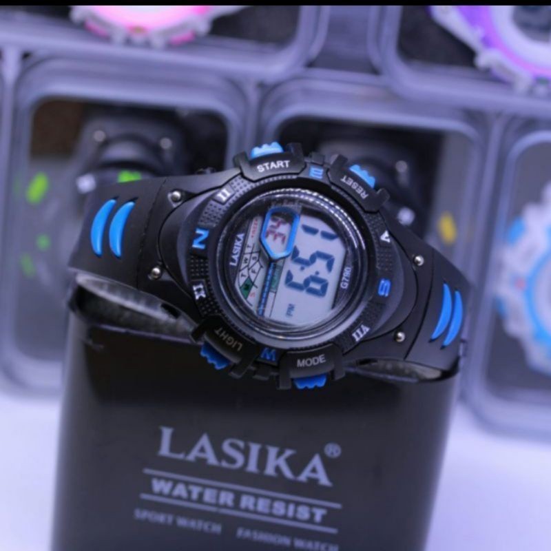 [TERKINI] Lasika Original Jam Tangan Anak Laki-Laki Remaja Digital Anti Air