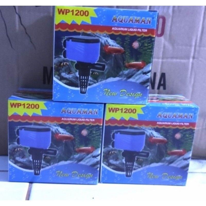 Pompa aquarium aquaman Wp 1200 / pompa air celup / water pumpPompa celup aquarium aquaman