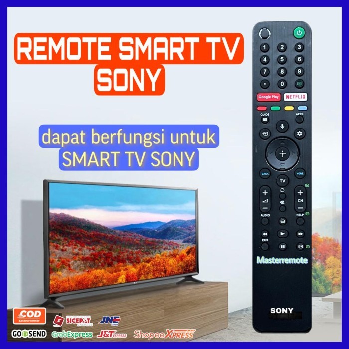 REMOT REMOTE TV SONY / SMART TV SONY ORIGINAL [TIPIS]