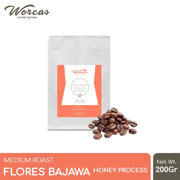 

Kopi Arabica Flores Bajawa "Honey" 200 Gram Medium Roast (Biji/Bubuk) - KOPI BIJI