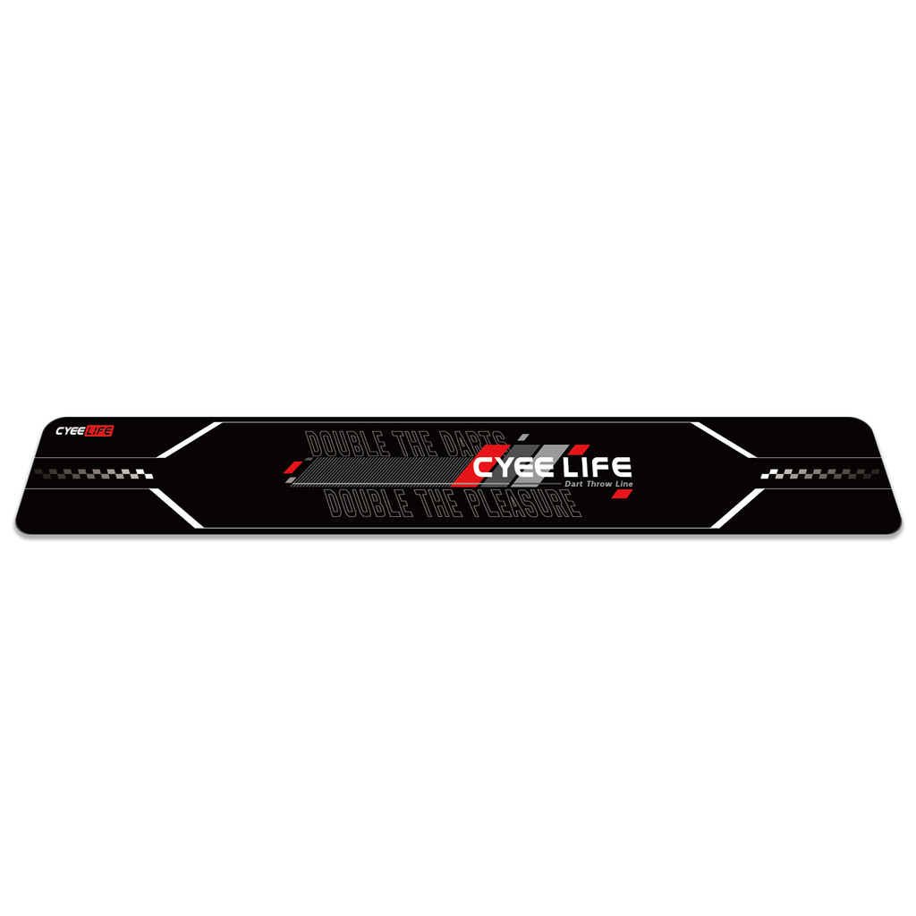 CyeeLife Darts throw line ，size 59.5*10cm，Black and red can be osen，Dart specific accessories