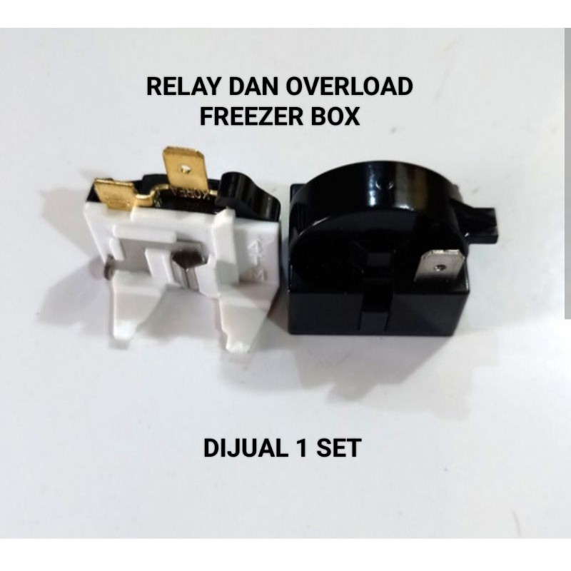 relay overload kulkas showcase Polytron