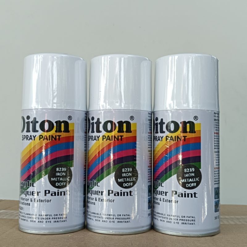 

Pilok Diton Spray Paint 150cc Pilox Pylox Cat Candy Metalik