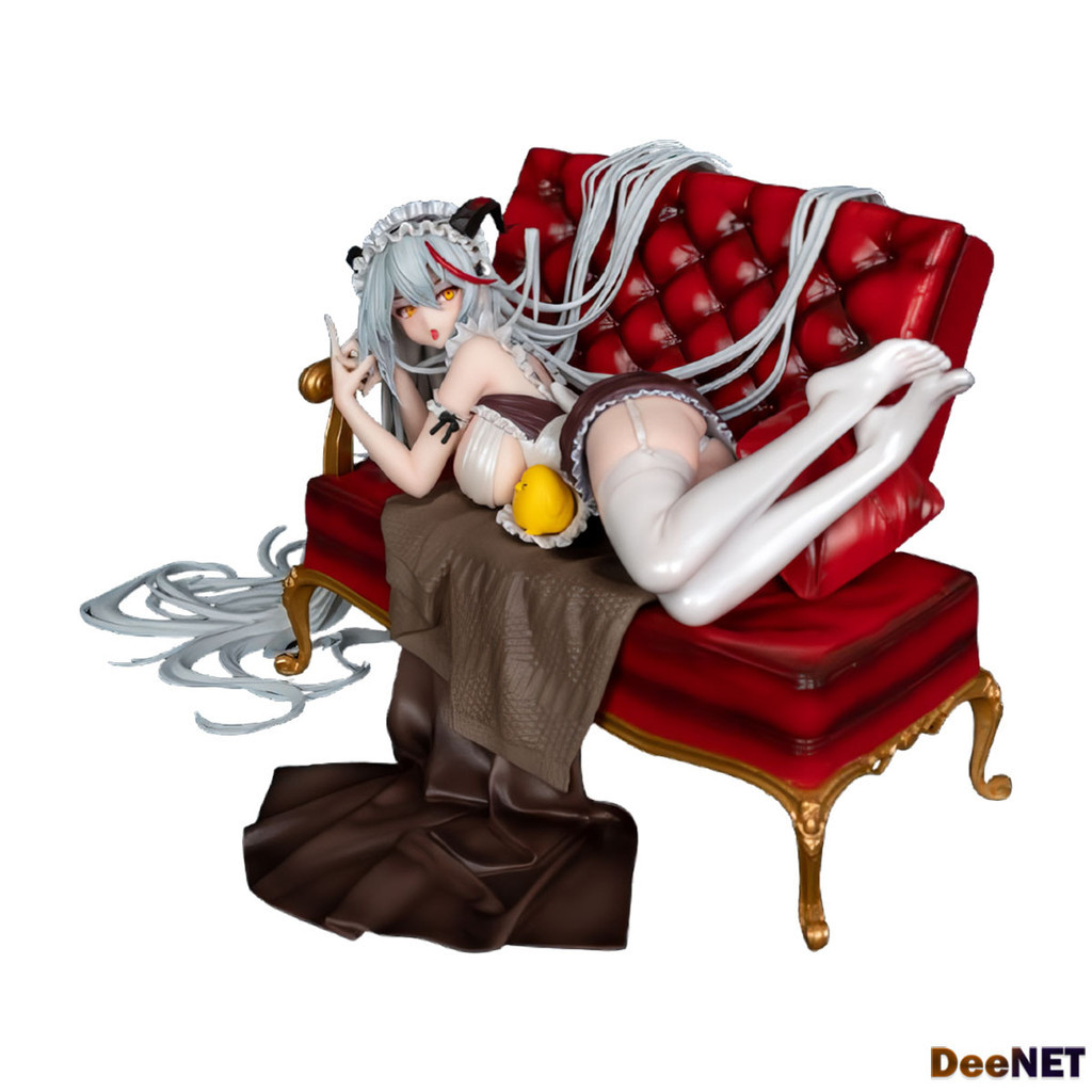 Promo Agir Kms White Silk Version Azur Lane 16Cm Action Figure Pvc D-Myn014