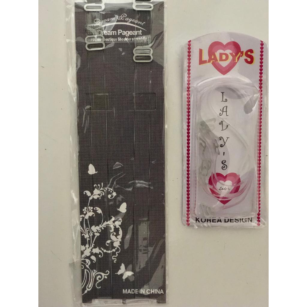 Tali Bra /BH transparant untuk baju pesta dll