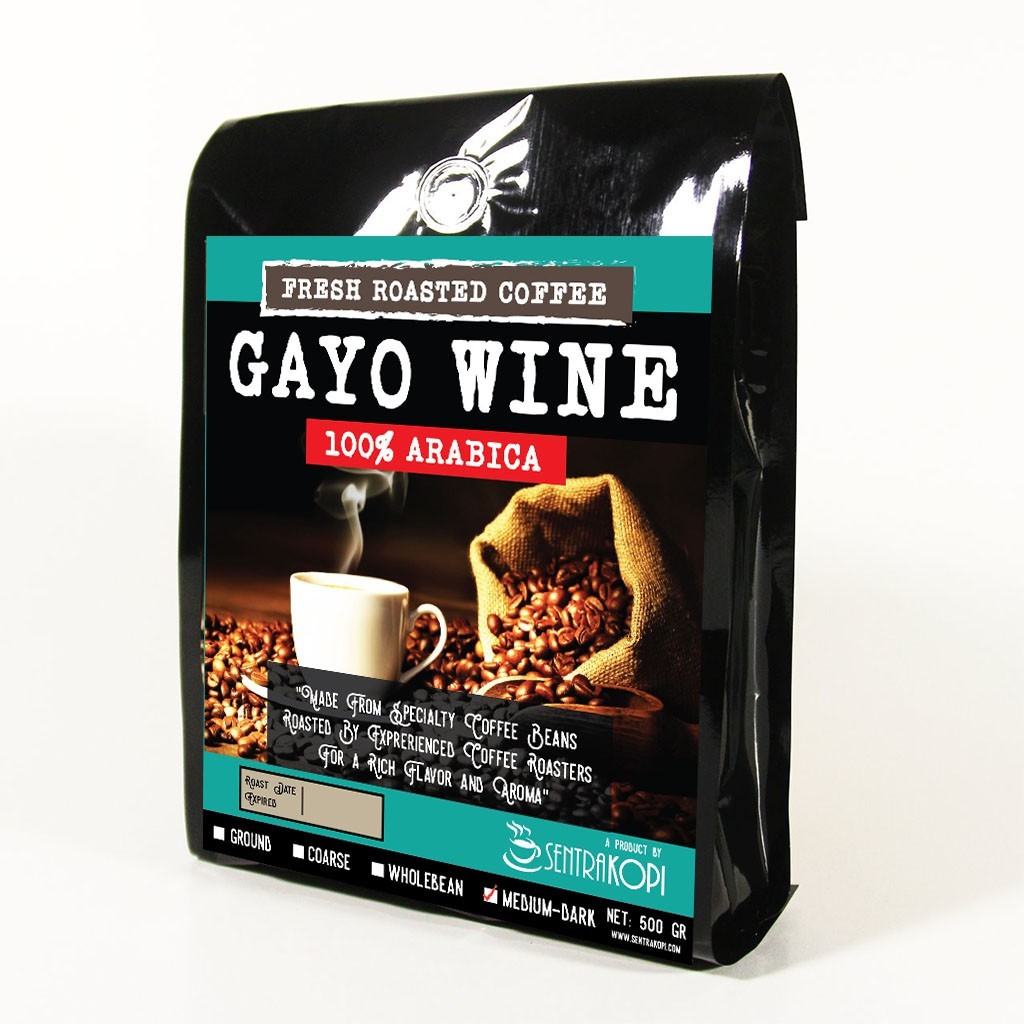 

JAMIN MURAH !!!Kopi Arabika Gayo Wine 500 Gram - Bubuk/Biji - Premium Aceh Arabica Coffee by Sentra Kopi 500gr(BISA LANGSUNG ORDER)