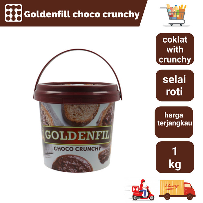 

[Terbaru] GOLDENFILL CHOCO CRUNCHY 1 KG