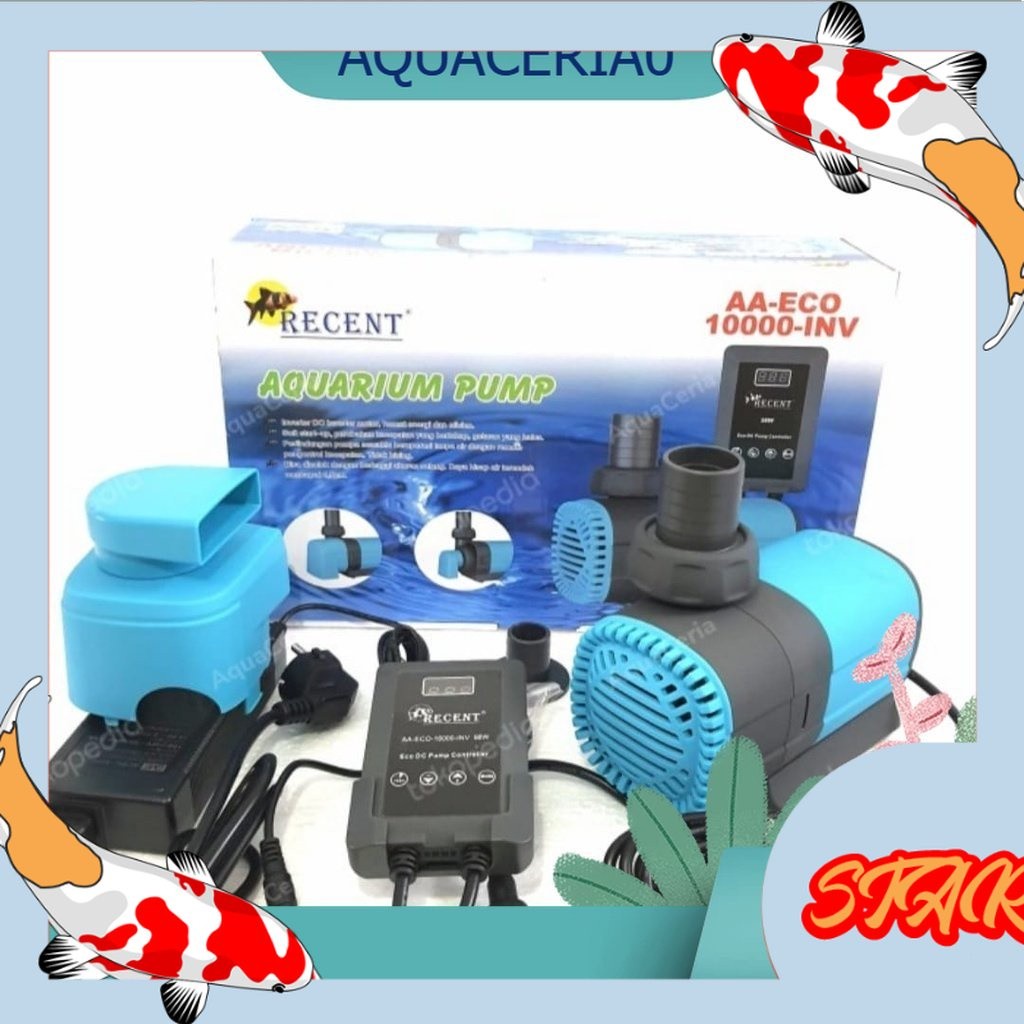 pompa celup kolam ikan kelas dewa recent AA ECO INV 10000