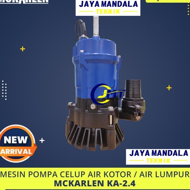 Mesin Pompa Celup Kuras Banjir Air Kotor Air Lumpur Mckarlen KA-2.4