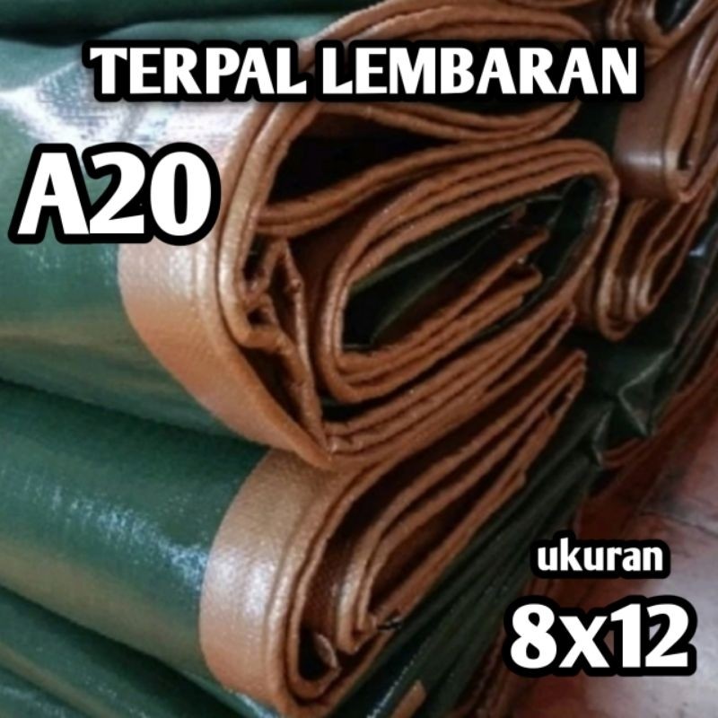 PABRIK TERPAL TERPAL LEMBARAN A20 UKURAN 8X12