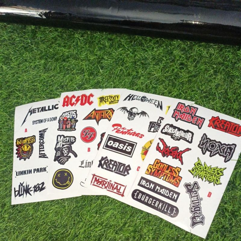 

STIKER POP PUNK BAND AESTETIK POP HIP HOP RNB