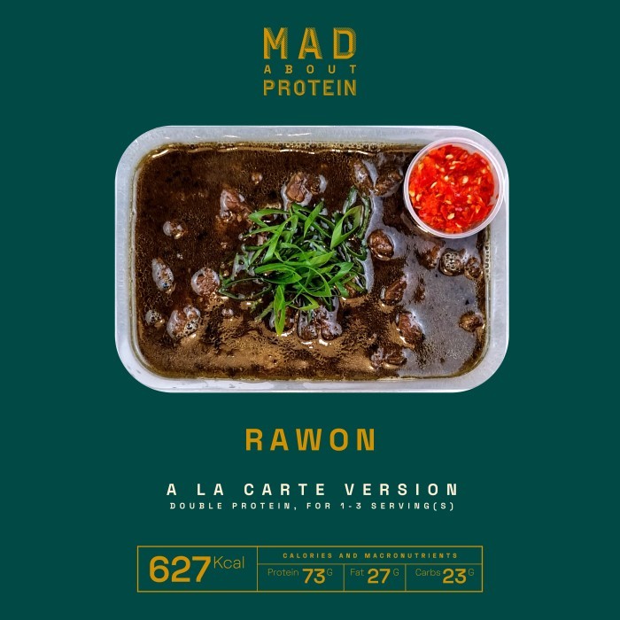

[ALA CARTE] Rawon - MAD ABOUT PROTEIN Frozen Mealprep