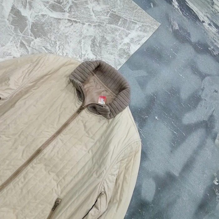 quilted jaket winter puffer varsity vintage