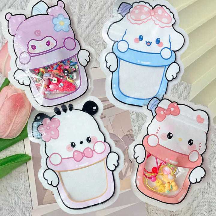 

[WRSR27] ZIPLOCK TRAVEL KARAKTER HEWAN LUCU POUCH PENYIMPANAN SERBAGUNA ZIPPER BAG MOTIF PACKAGING STORAGE BAG TAS PENYIMPANAN