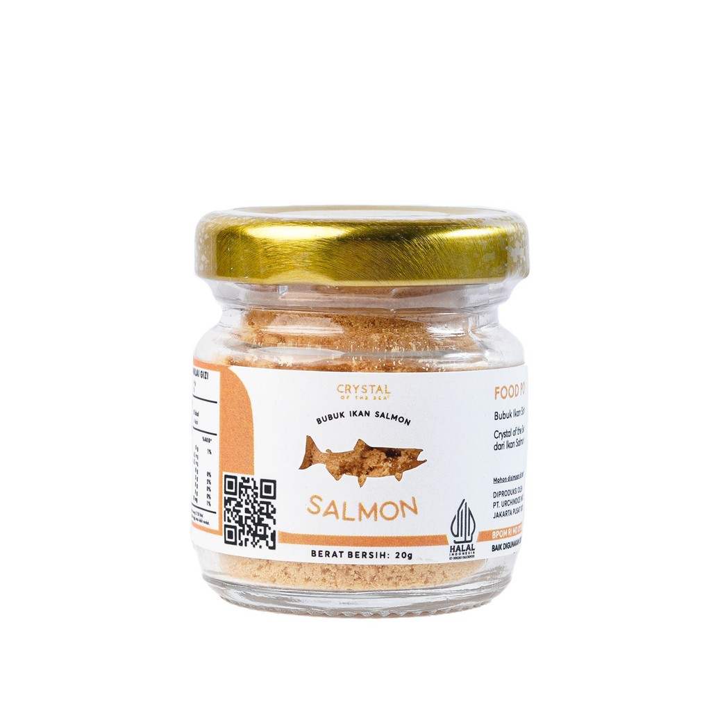 Crystal of the Sea - Salmon Powder (20GR) / Bubuk Ikan Salmon