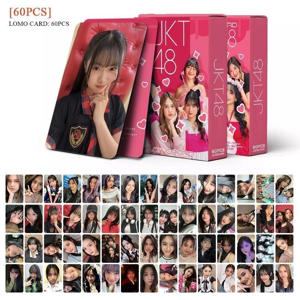 Koleksi Foto [50pcs] PACK PHOTOCARD JKT48 PINK KIYOWO ALBUM LOMO CARD PHOTO CARD KPOP LOMOCARD KPOPE